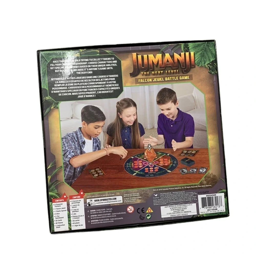 Jumanji The Next Level Falcon Jewel Battle Board Game New Ages 8+ family